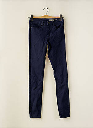 Pantalon slim albastru VERO MODA femeie