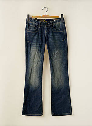 Blugi bootcut elasticitate talie joasă albastru LTB femeie
