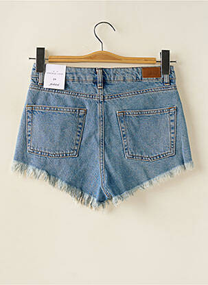 Șort țesătură denim talie înaltă albastru SUBDUED femeie