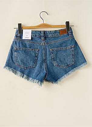Șort țesătură denim talie înaltă albastru SUBDUED femeie