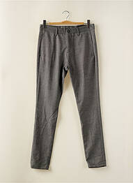 Pantalon drept elasticitate mărime normală negru BRUCE & BUTLER  homme