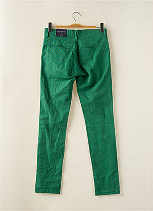 Pantalon chino elasticitate mărime normală verde BRUCE & BUTLER  bărbat