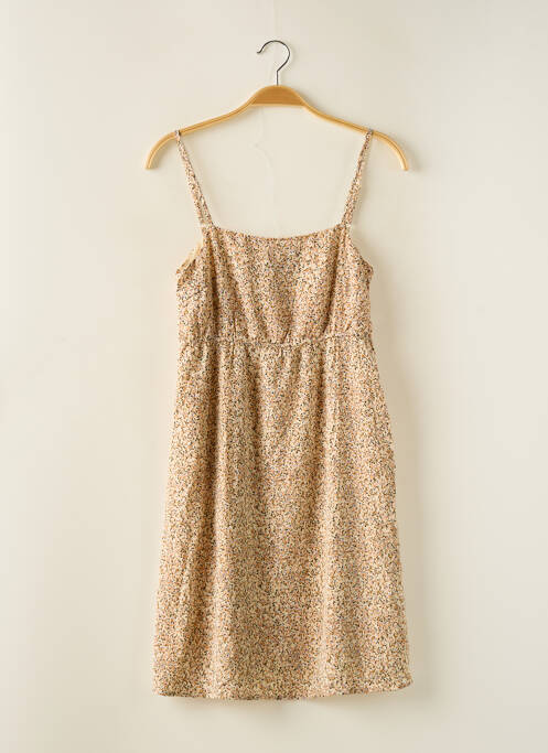 Rochie scurtă bej CEMI femeie