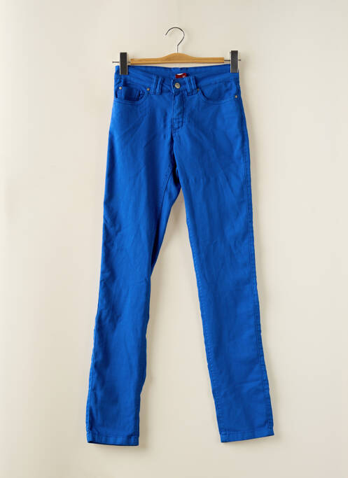 Pantalon slim albastru FLAIR femeie