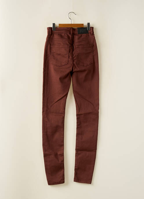 Pantalon slim maro JDY femeie