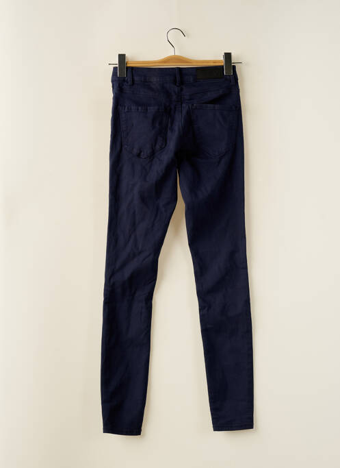 Pantalon slim albastru VERO MODA femeie