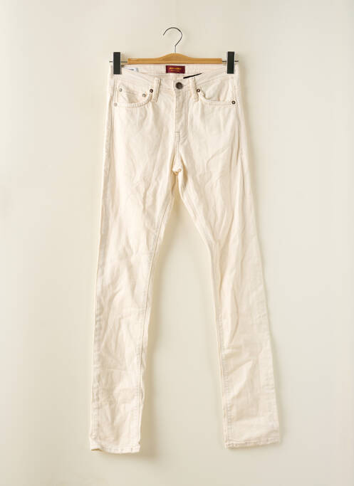 Blugi cu croială slim alb JACK & JONES bărbat