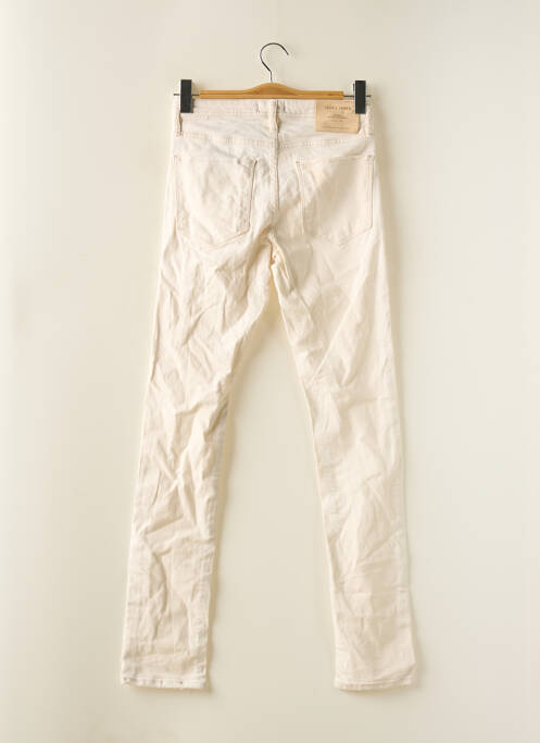 Blugi cu croială slim alb JACK & JONES bărbat