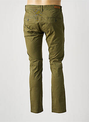 Pantalon chino elasticitate mărime normală verde BRUCE & BUTLER  bărbat