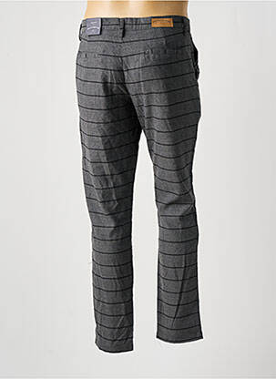 Pantalon chino țesătură melanj mărime normală gri BRUCE & BUTLER  bărbat