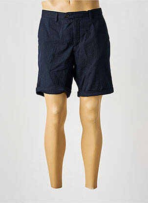 Bermudă țesătură poplin mărime normală albastru JACK & JONES bărbat