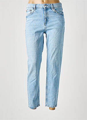 Blugi cu croială slim albastru MANGO femeie