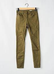 Pantalon slim elasticitate mărime normală verde VERO MODA femeie