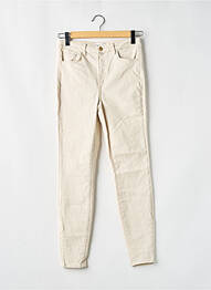 Pantalon slim elasticitate mărime normală bej AWARE femeie