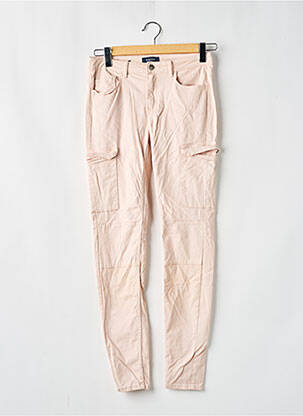 Pantalon cargo roz PIECES femeie