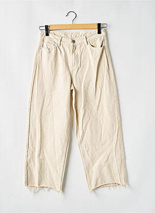 Blugi cu croială dreaptă bej VILA femeie