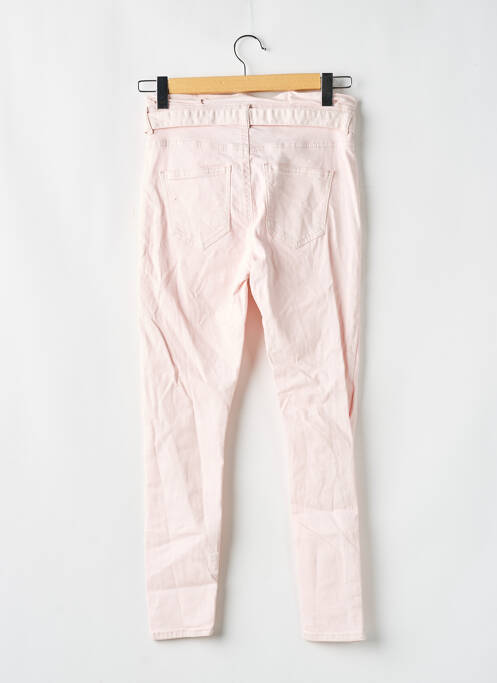 Pantalon slim roz ONLY femeie