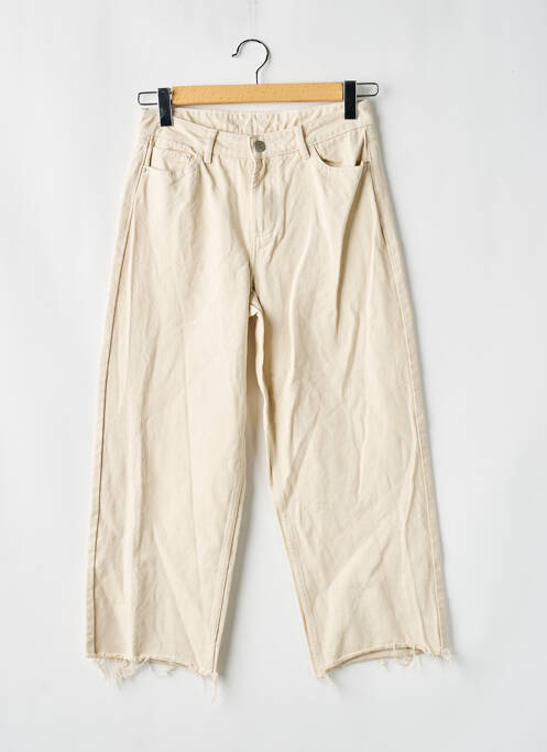 Blugi cu croială dreaptă bej VILA femeie