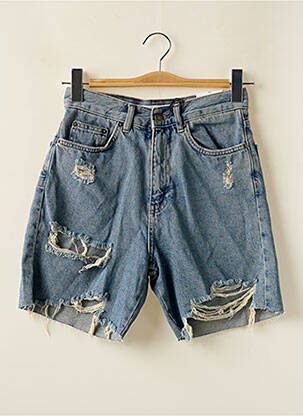 Șort țesătură denim albastru SUBDUED femeie