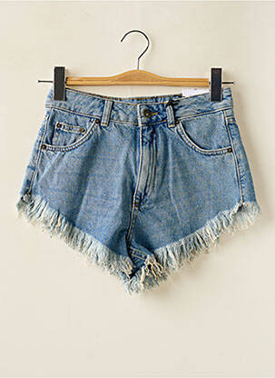 Șort țesătură denim albastru SUBDUED femeie