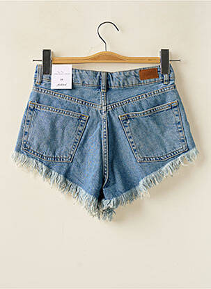 Șort țesătură denim albastru SUBDUED femeie