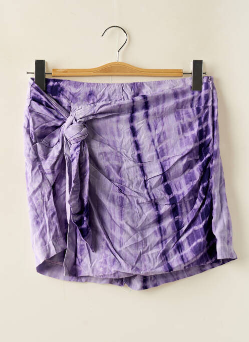 Fustă pantaloni scurți violet CEMI BY CÉLINE femeie