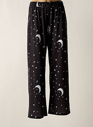 Pantalon drept talie elastică gri SKINNY DIP femeie