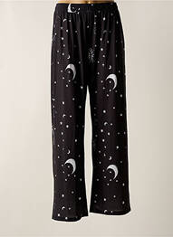 Pantalon drept talie elastică gri SKINNY DIP femeie