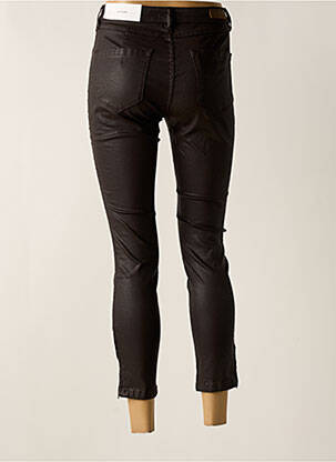 Pantalon slim conic maro OPUS femeie