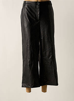 Pantalon 7/8 talie elastică negru OPUS femeie