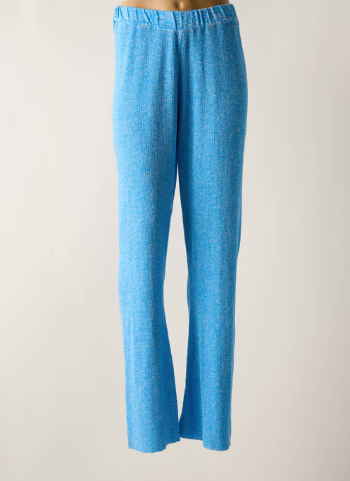 Pantalon drept albastru ASTRID BLACK LABEL femeie