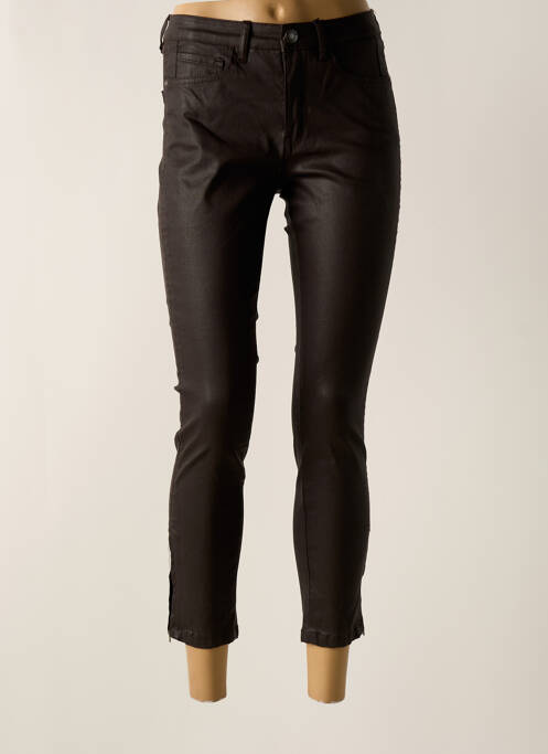 Pantalon slim maro OPUS femeie