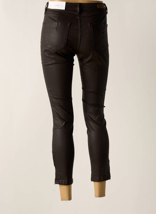 Pantalon slim maro OPUS femeie