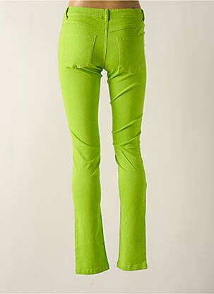 Pantalon slim elasticitate mărime normală verde FLAIR femeie