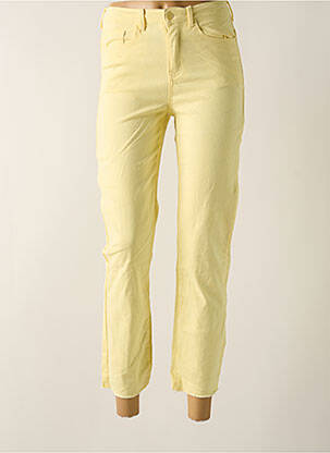 Pantalon 7/8 galben JDY femeie