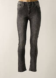 Blugi skinny mărime normală mărime normală gri ASTRID BLACK LABEL femme