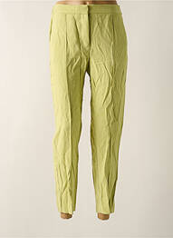 Pantalon chino mărime normală mărime normală verde MANGO femeie