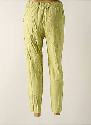 Pantalon chino mărime normală mărime normală verde MANGO femeie