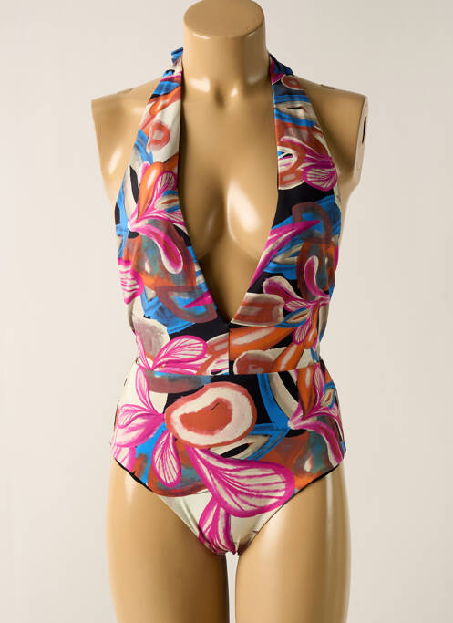 Costum de baie dintr-o singură piesă bej ASTRID BLACK LABEL femeie