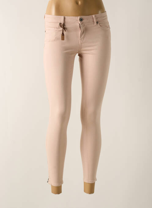 Pantalon slim roz ONLY femeie