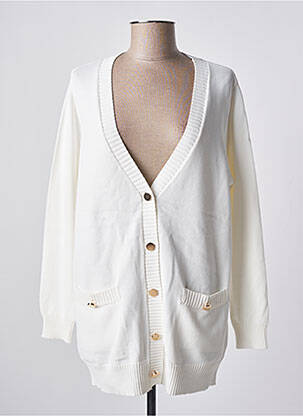 Vestă cu mâneci lungi alb OR COLLECTION femeie