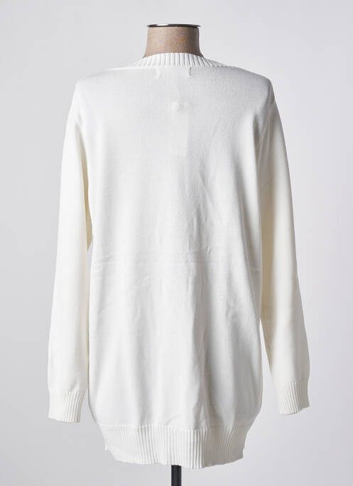 Vestă cu mâneci lungi alb OR COLLECTION femeie