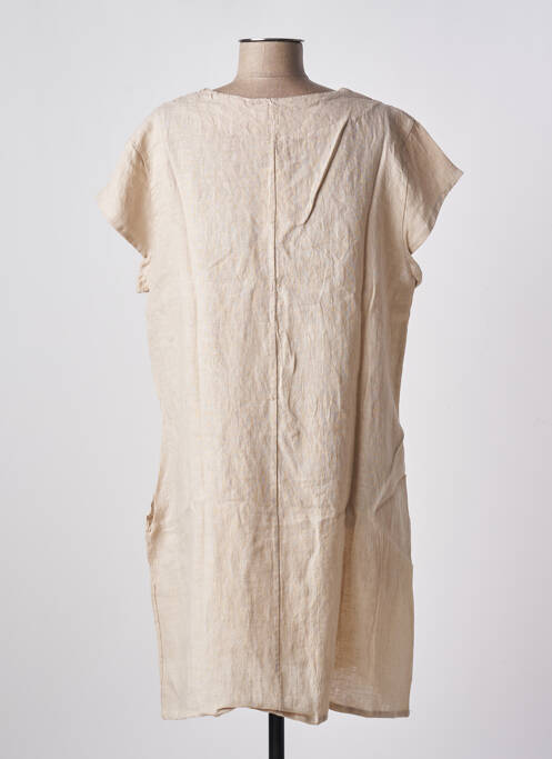 Rochie midi bej ALEXANDRE LAURENT femeie