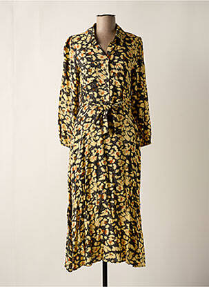 Rochie lungă galben CHERRY PARIS femeie