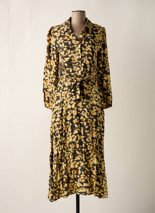 Rochie lungă galben CHERRY PARIS femeie