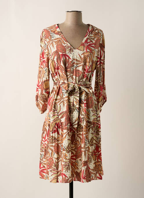 Rochie midi bej GARCIA femeie