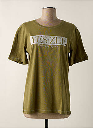 Tricou verde YES.ZEE femeie