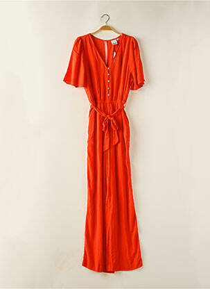 Salopetă-pantalon portocaliu ICHI femeie