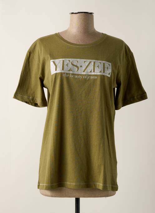 Tricou verde YES.ZEE femeie