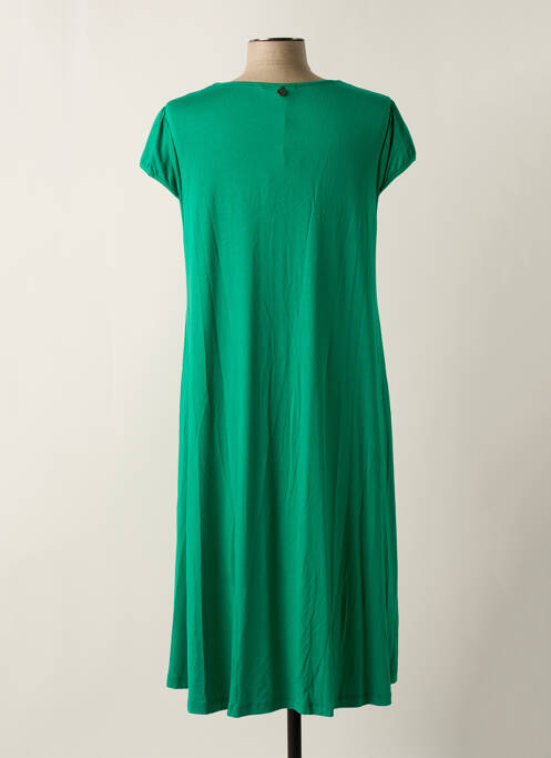 Rochie midi verde MALOKA femeie